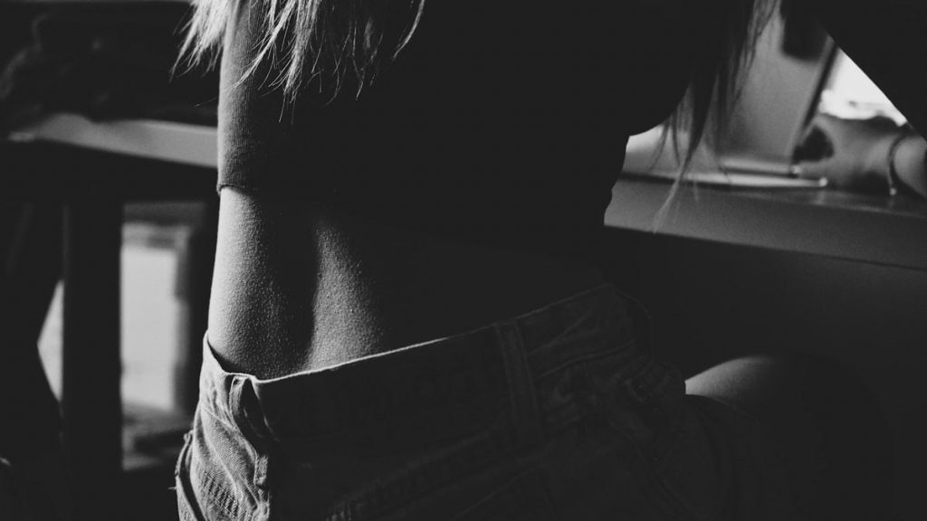 person wearing jeans